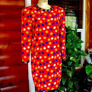 Bill Blass dress by Neiman Marcus size 6 100% silk